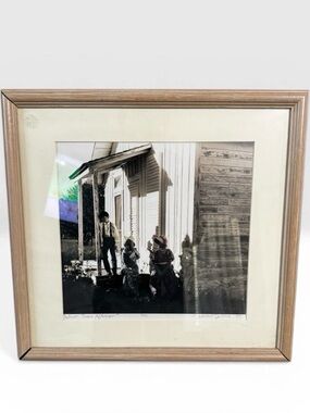 Deborah DuPont “Texas Scene Afternoon” Signed Numbered Print 1/50(1987)FramedArt